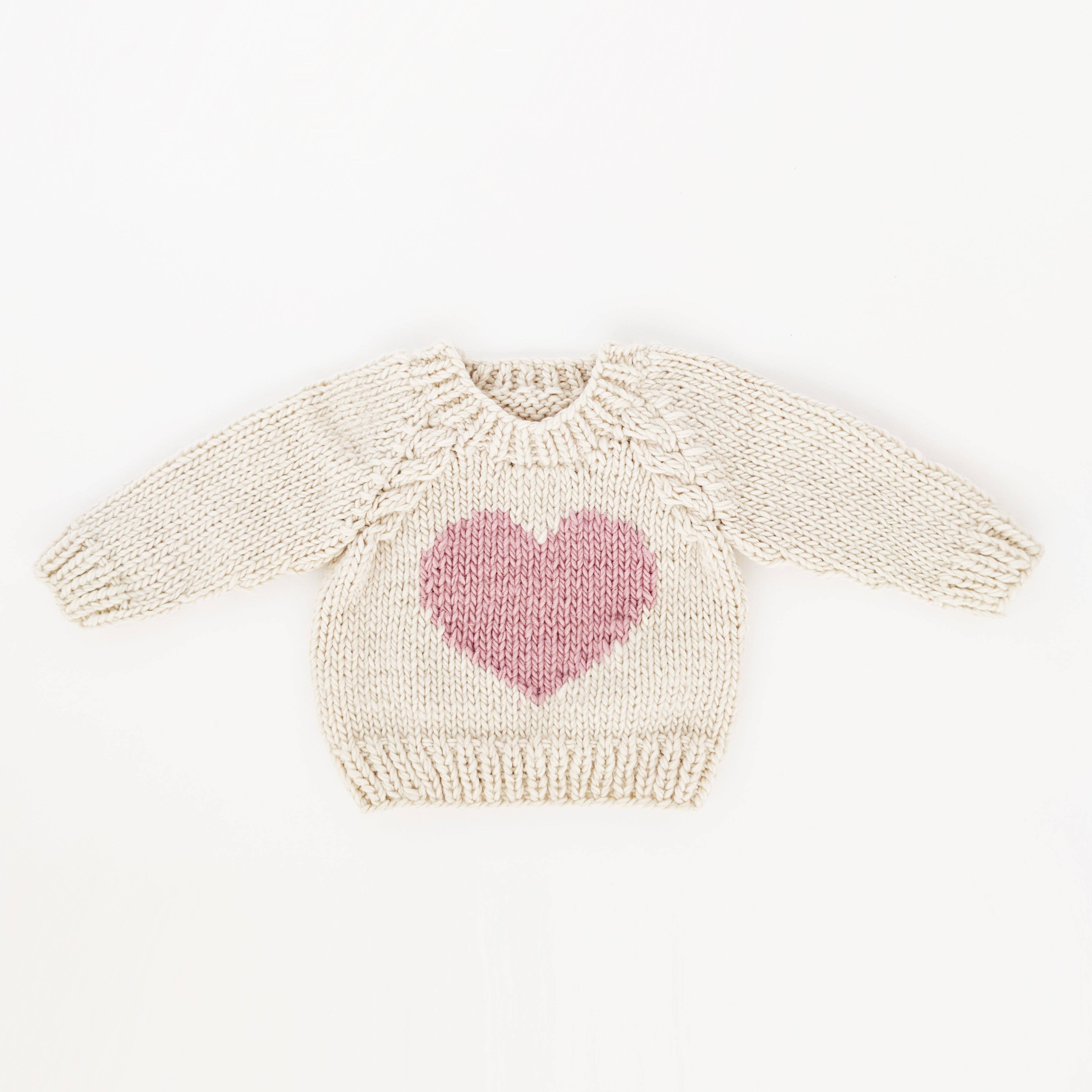 Huggalugs - Sweetheart Crew Neck Sweater