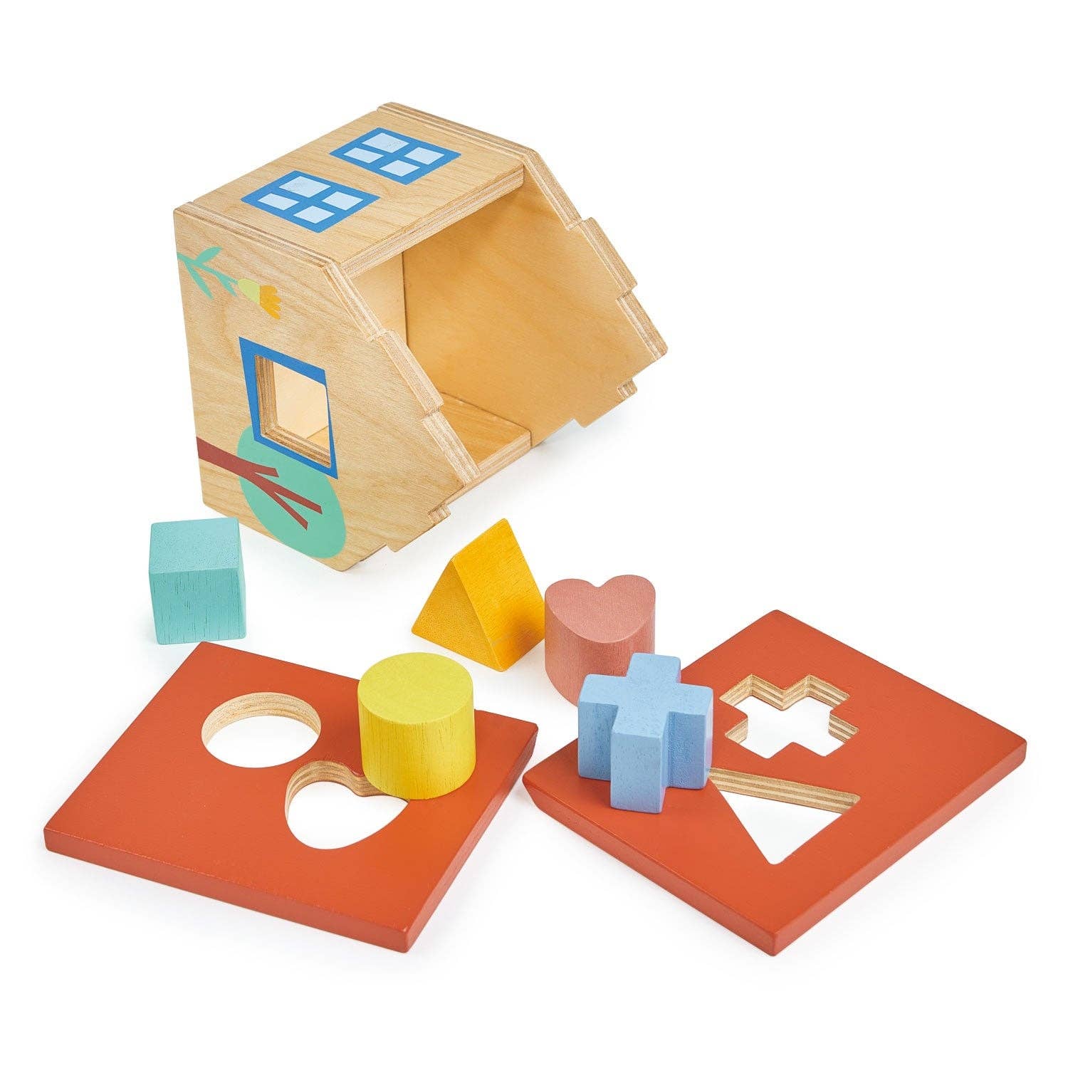 Mentari Toys - Shape Sorter House