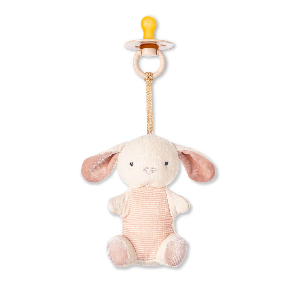 Itzy Ritzy - *NEW OPTIONS* Bitzy Pal Natural Rubber Pacifier & Plush