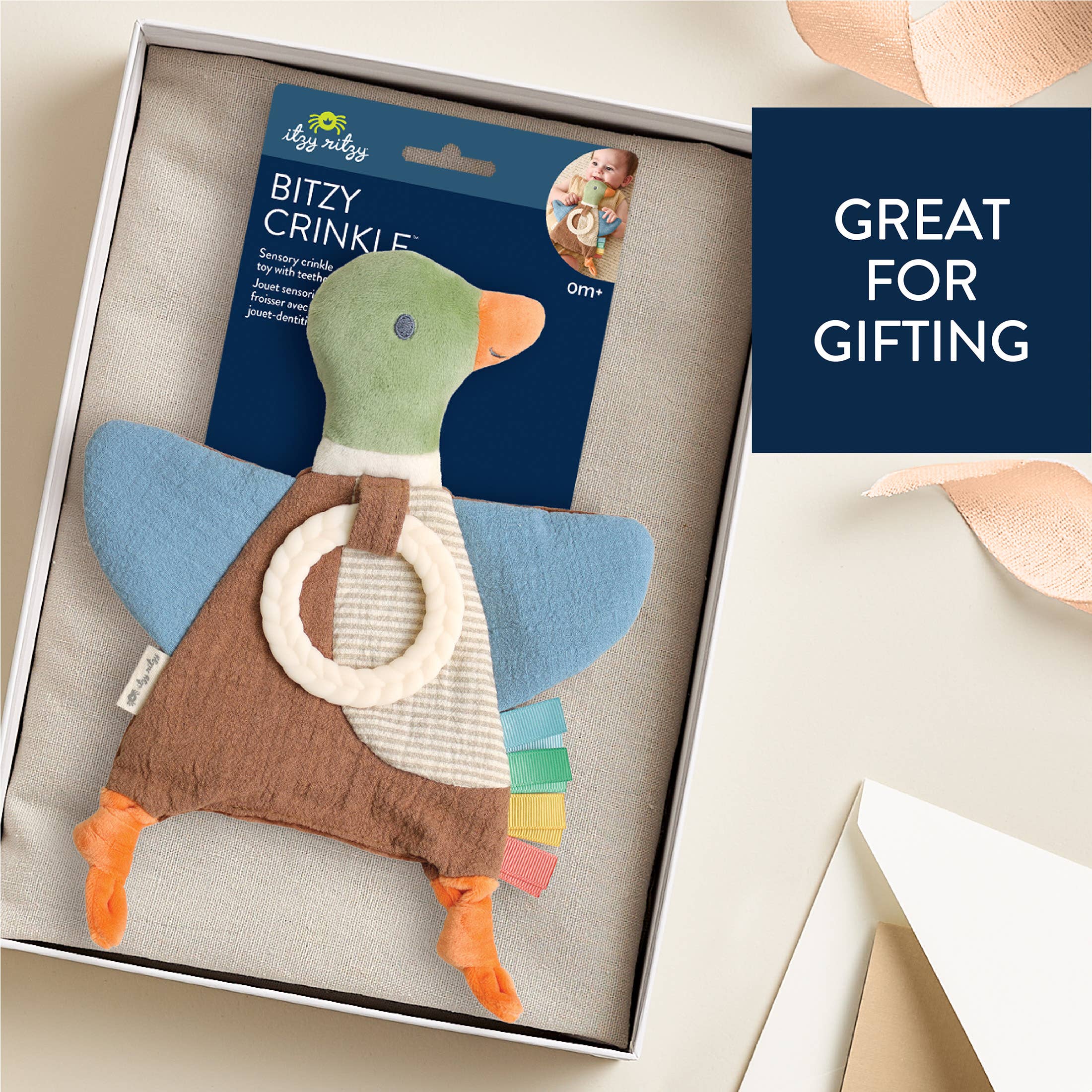 Itzy Ritzy - Mallard Duck Bitzy Crinkle™