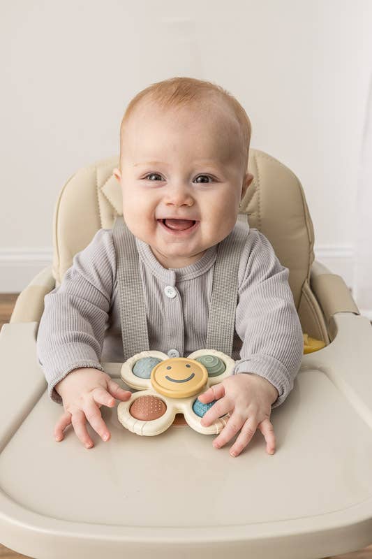 Itzy Ritzy - Itzy Pop &amp; Whirl™ - Bath + Travel Toy: Smile
