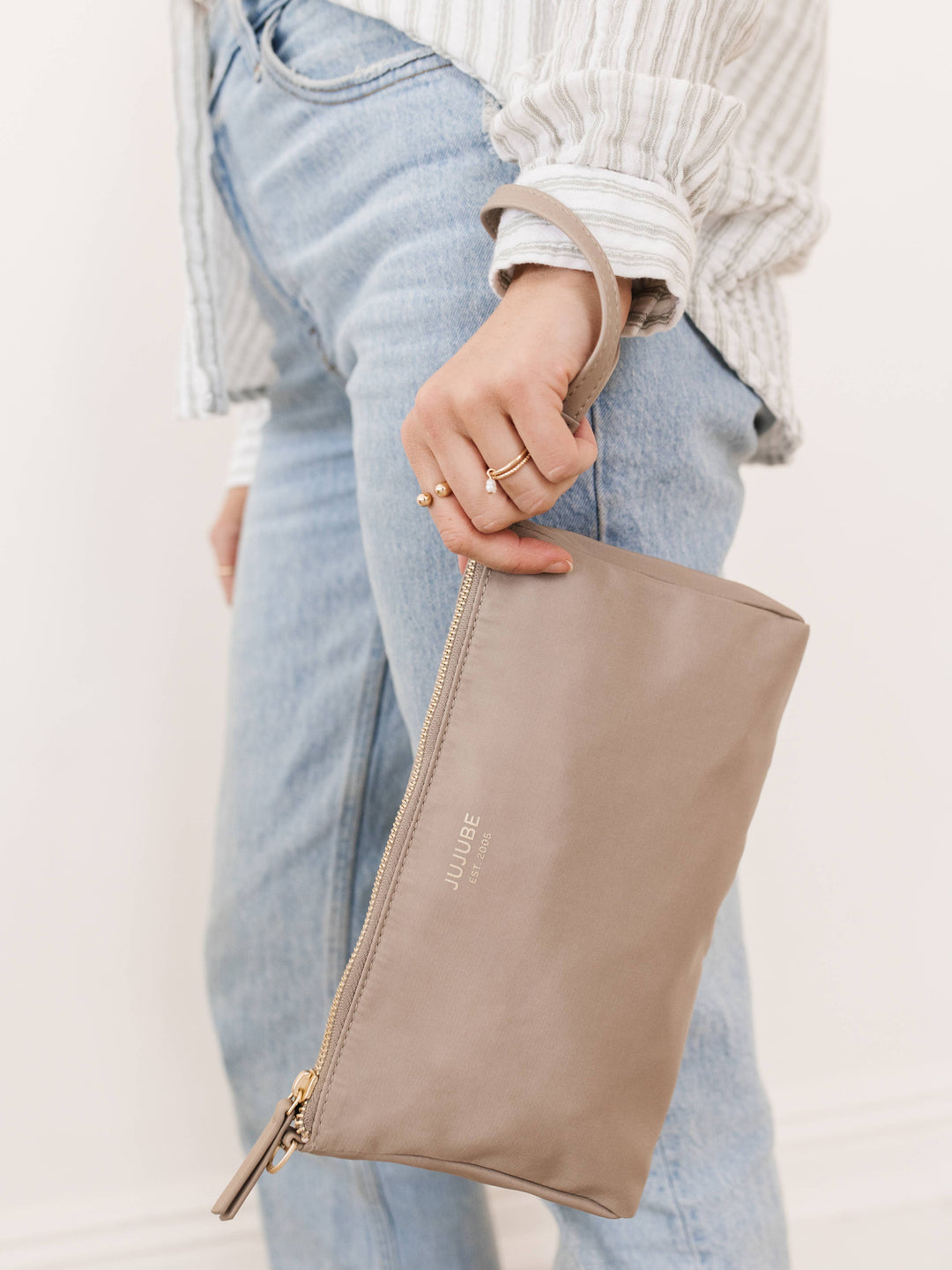JuJuBe - 3-piece Pouch Set Taupe