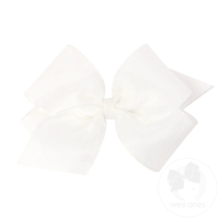 Wee Ones - King Organza Bow