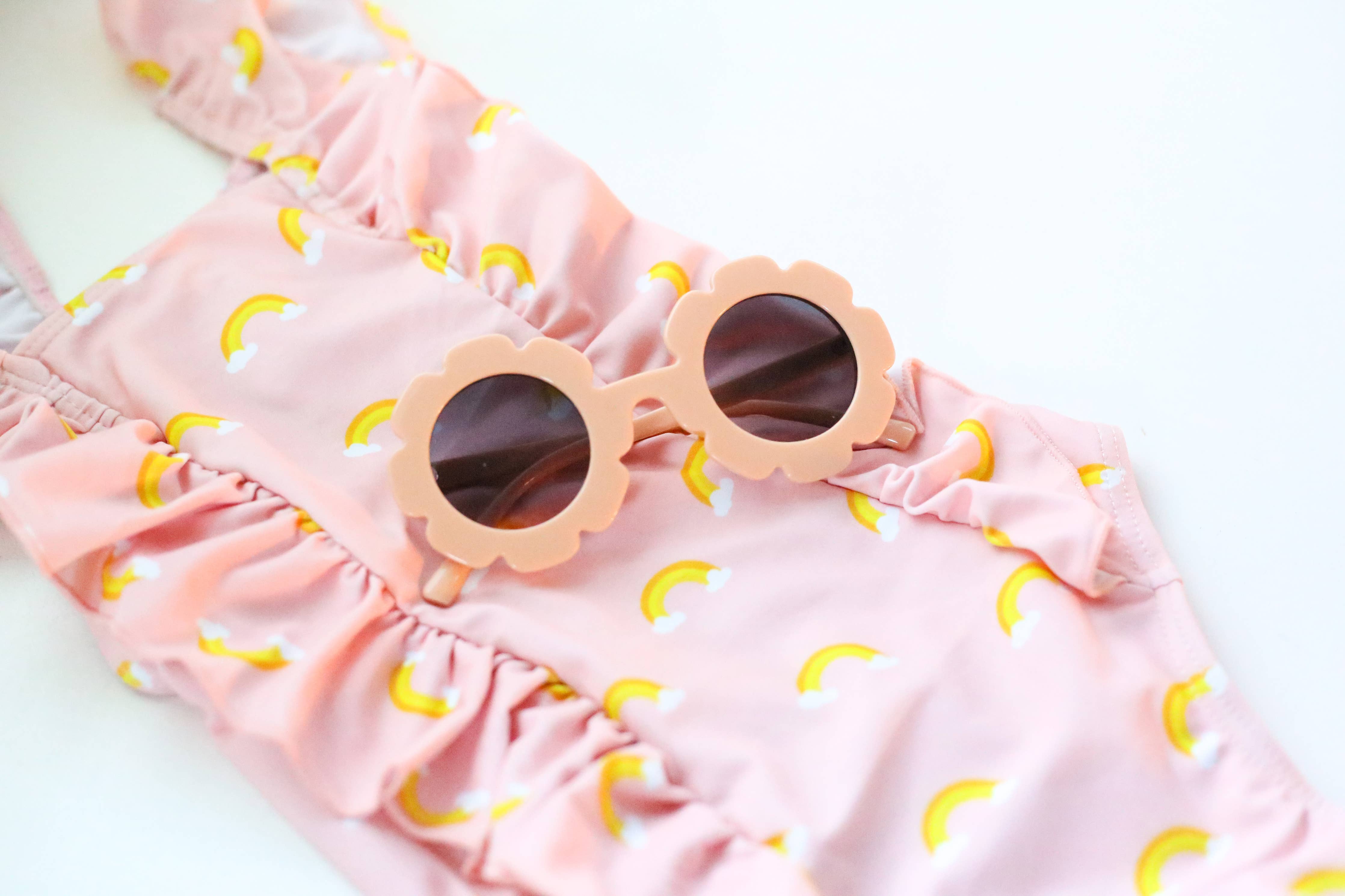 Blueberry Bay - Blush Flower Sunnies