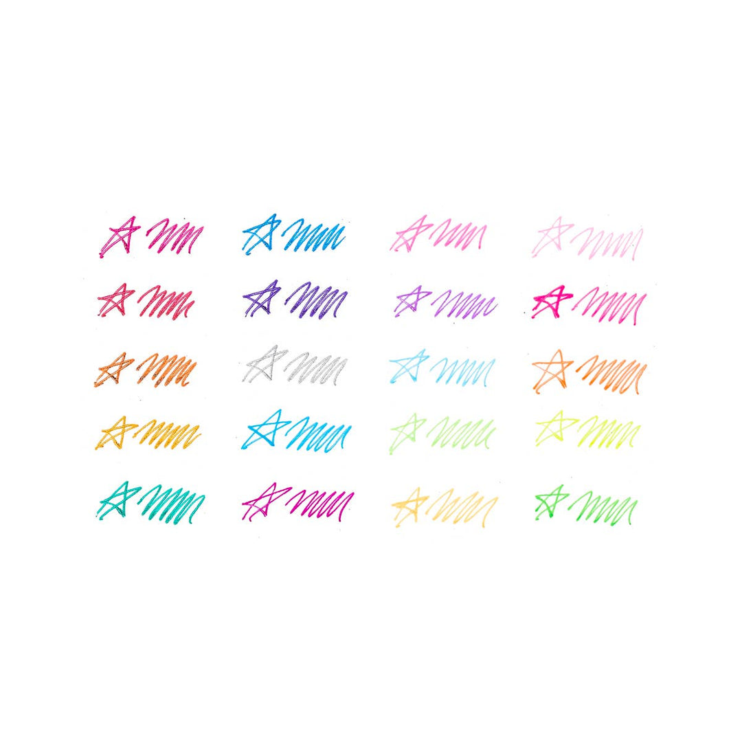OOLY - Mini Doodlers Fruity Scented Gel Pens - Set of 20