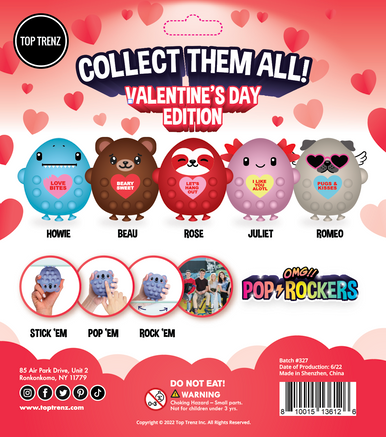 Top Trenz Inc - OMG Pop Rockers - Valentine&