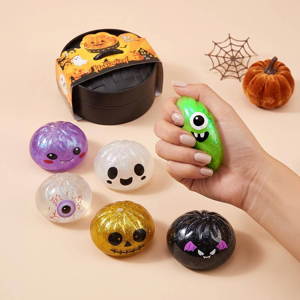 Sensibling Corp - Halloween Glitter Steamed Bao Bun Dumpling Squeeze Squishy