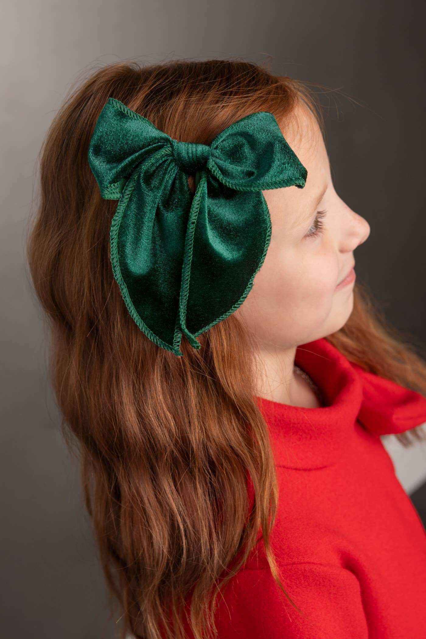 Bows Arts - Drapey Velvet Long Tail Bow