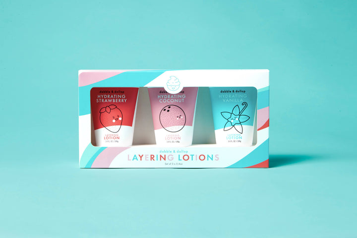 Dabble &amp; Dollop - All-Natural Body Lotions Gift Set