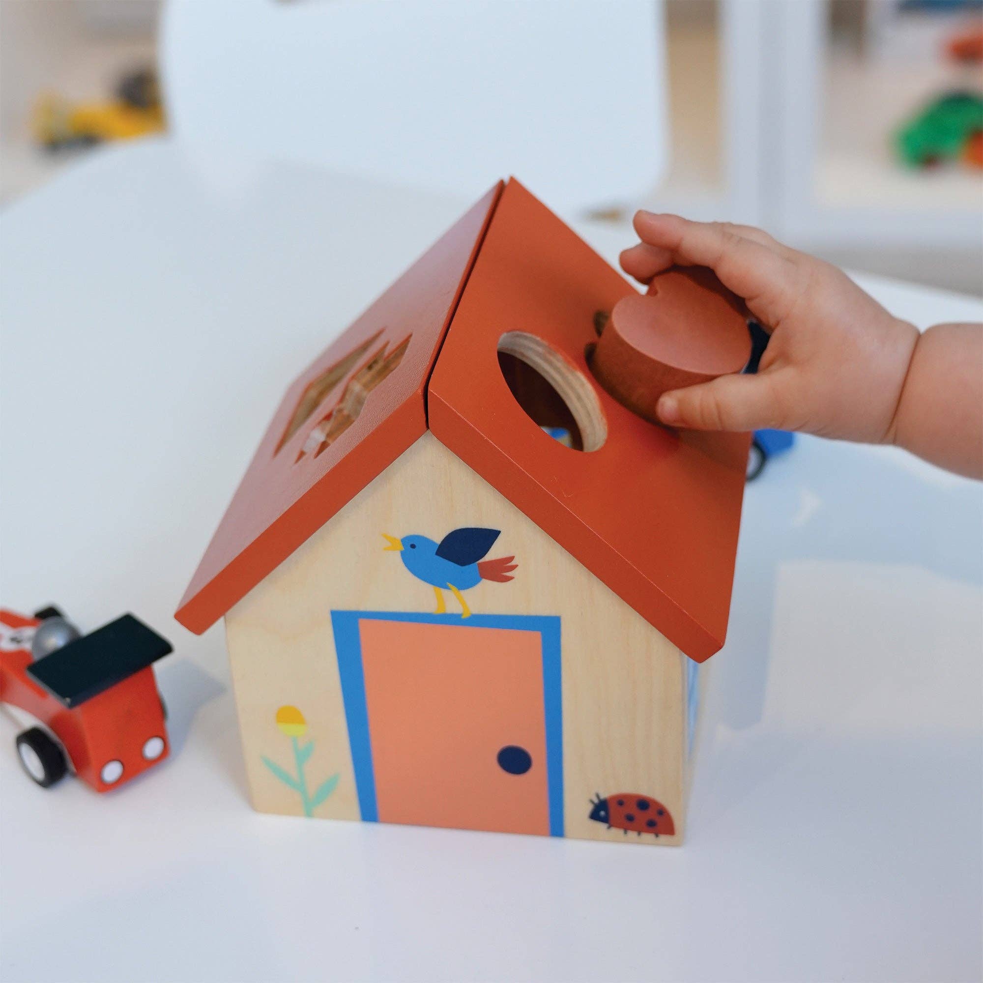 Mentari Toys - Shape Sorter House