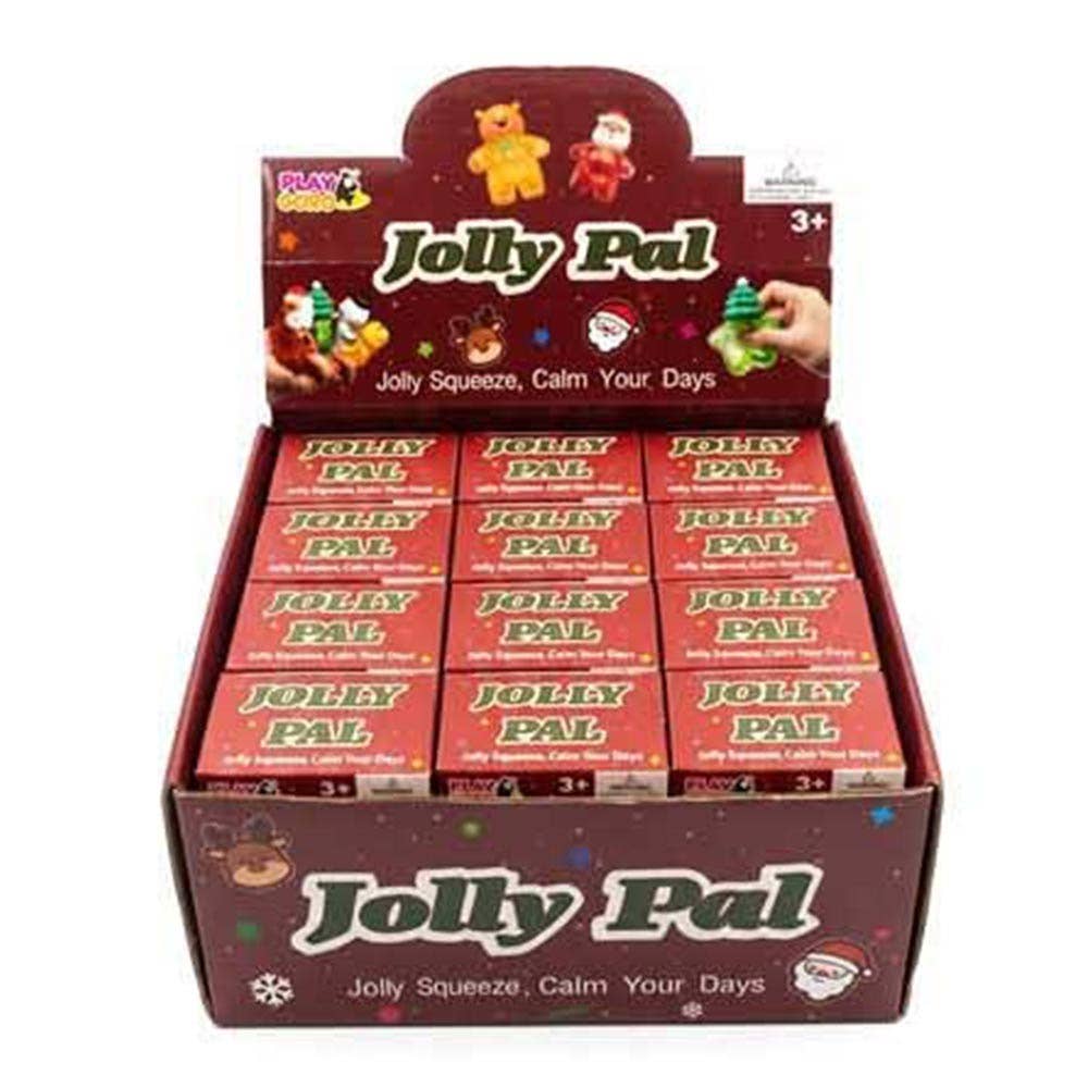 Glitter Christmas Squeeze Squishy Stress Relief Toy