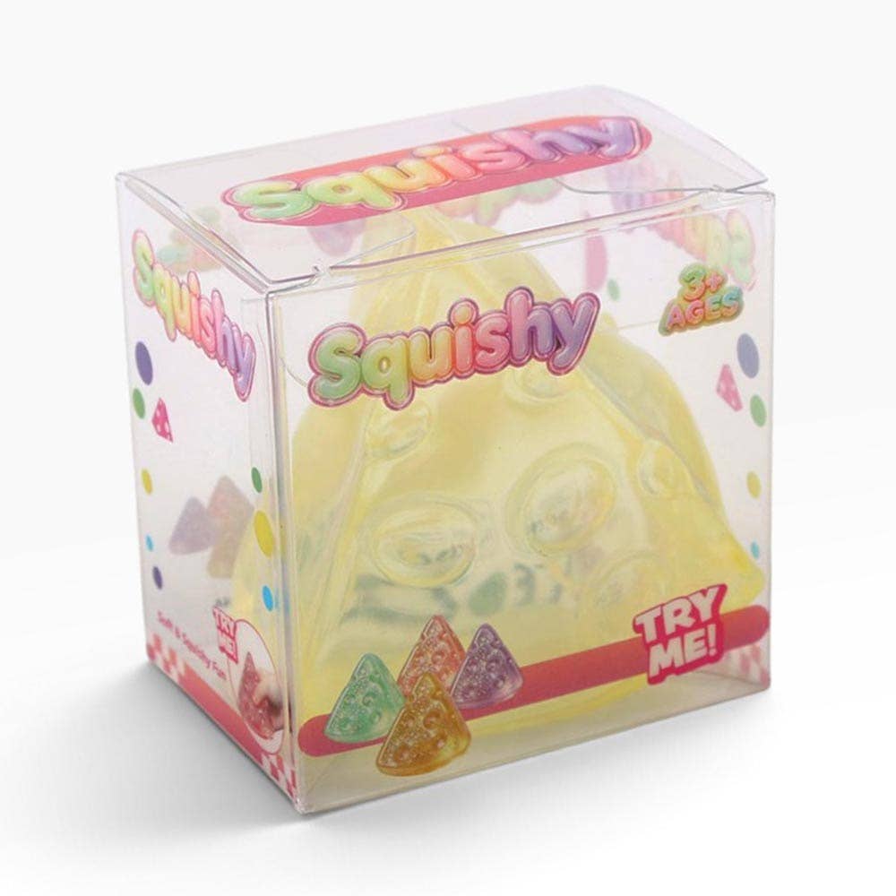 Vaseline Cheese Slice Squeeze Squishy Stress Relief Toy