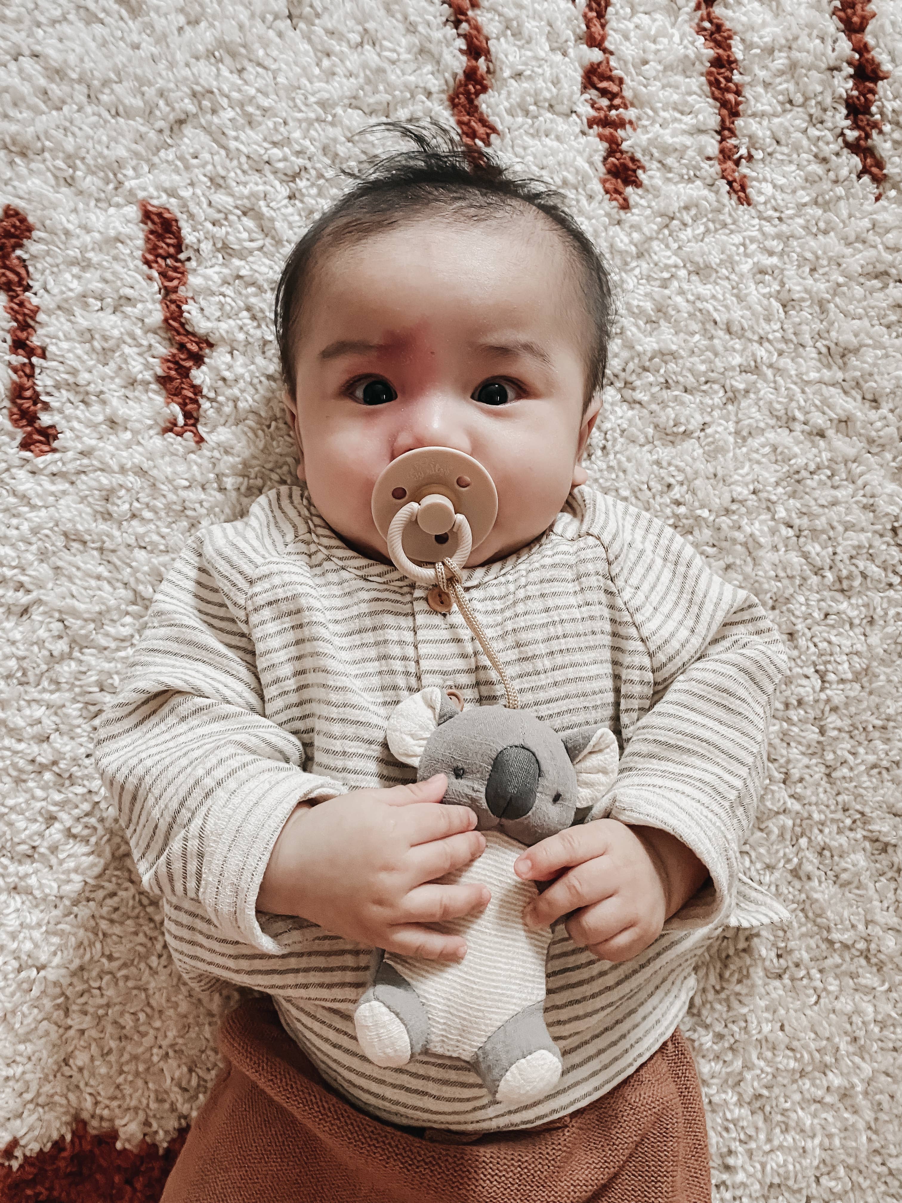 Itzy Ritzy - *NEW OPTIONS* Bitzy Pal Natural Rubber Pacifier & Plush