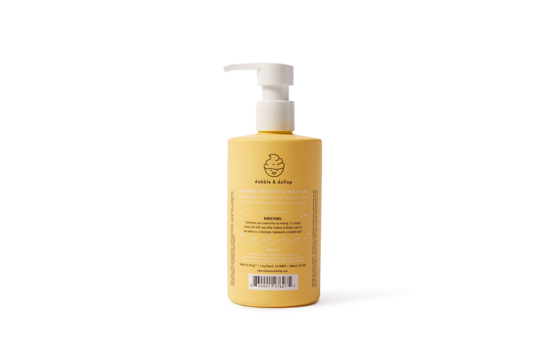 Dabble &amp; Dollop - All-Natural Lemon Shampoo, Body Wash &amp; Bubbles