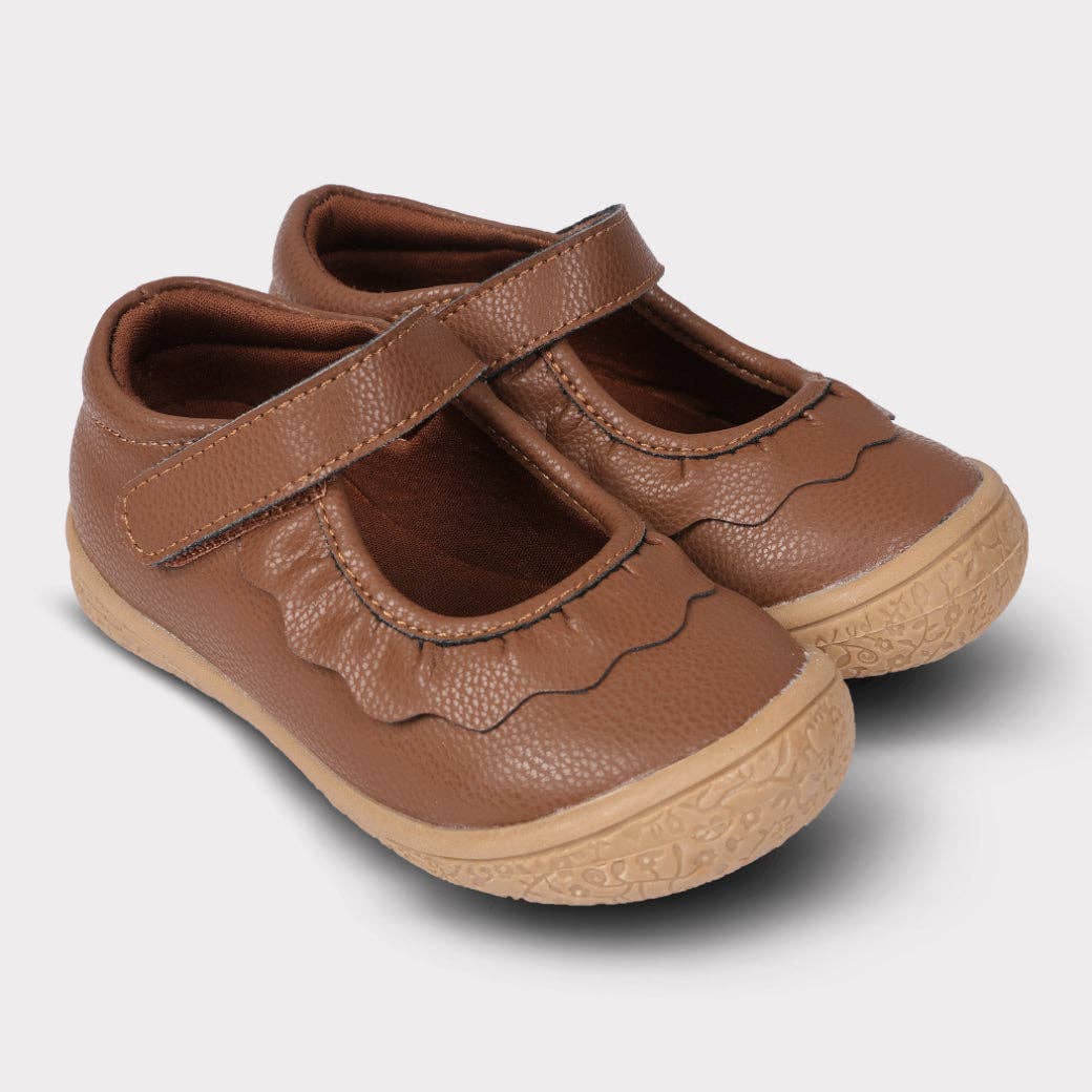 Oomphies - Amina Leather Girls Mary Jane Shoe