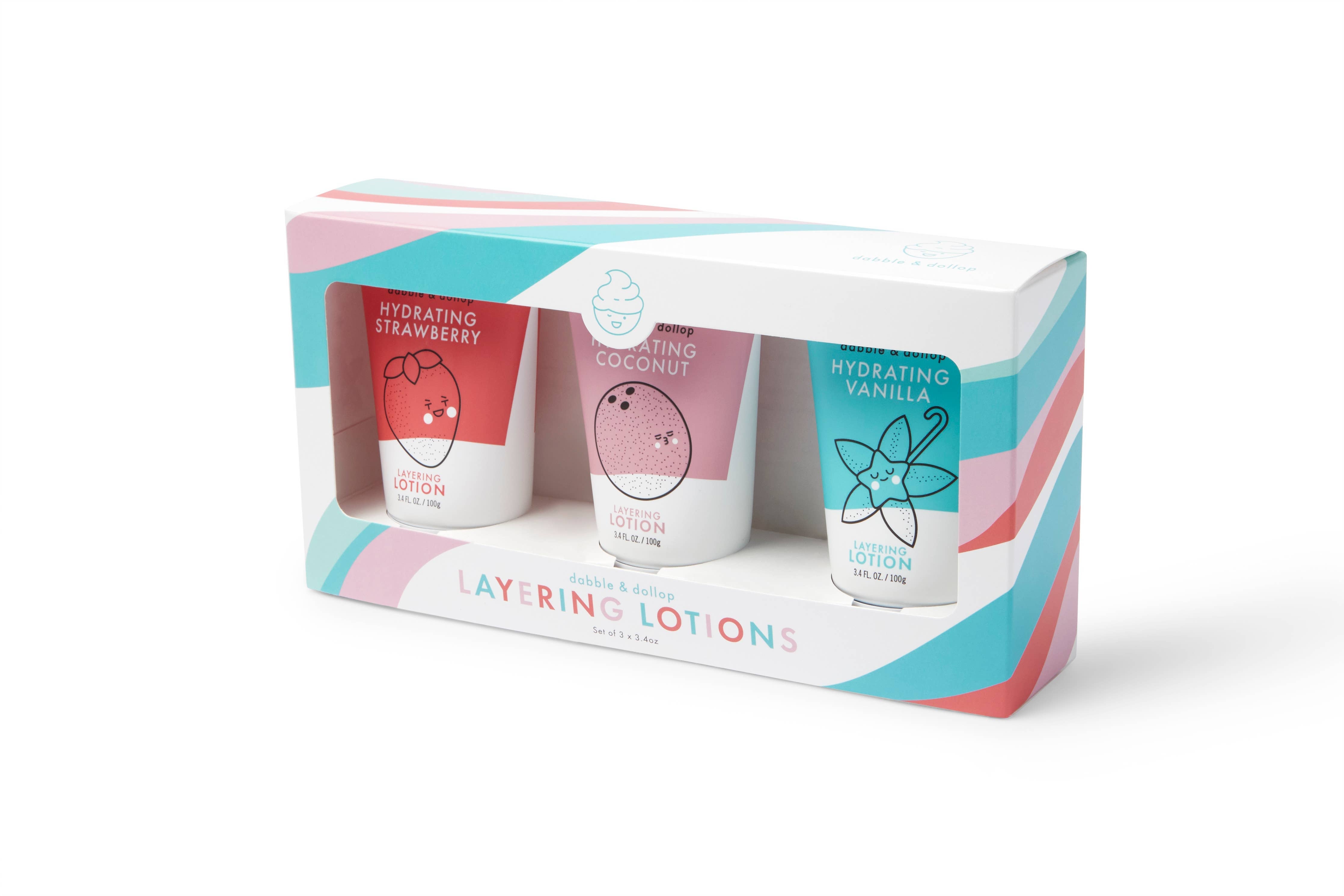 Dabble & Dollop - All-Natural Body Lotions Gift Set