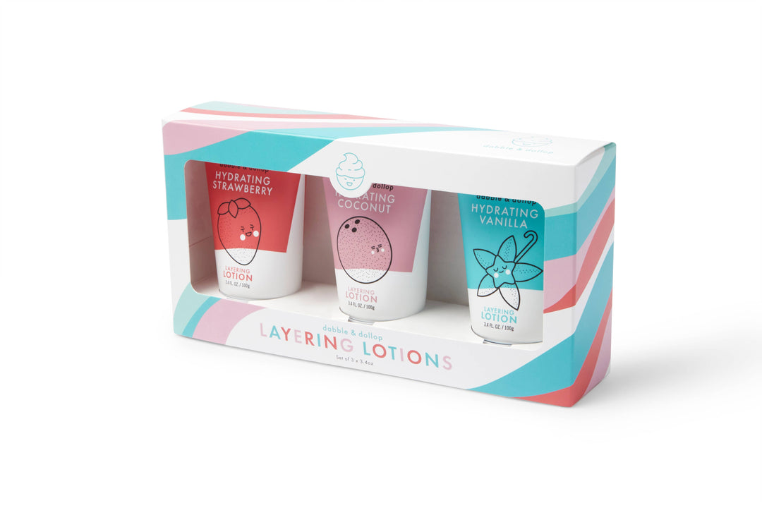 Dabble &amp; Dollop - All-Natural Body Lotions Gift Set