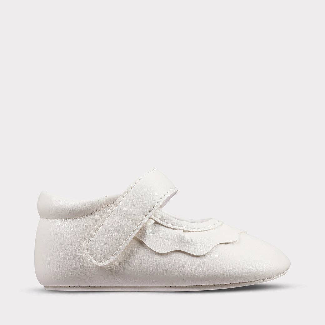Oomphies - Amina Girls Hook & Loop Crib Shoe
