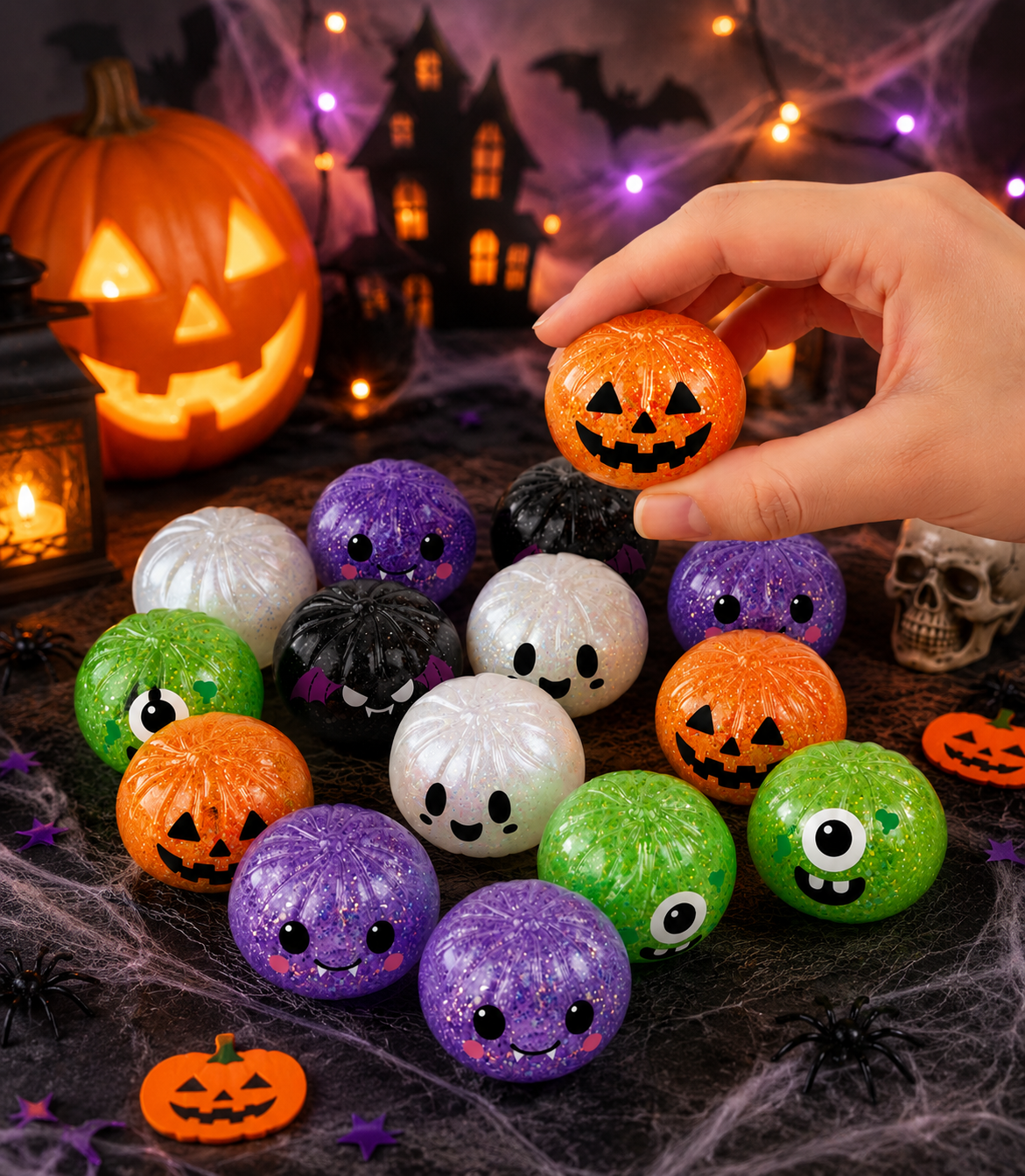 Novelty Brands - Fun Doh Petite Spooky Halloween Squishy Dumpling