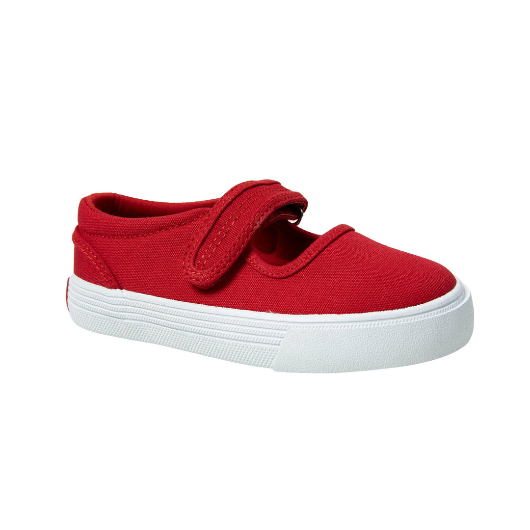 Oomphies - Jamie-Red Mary Jane Style Kids Flats