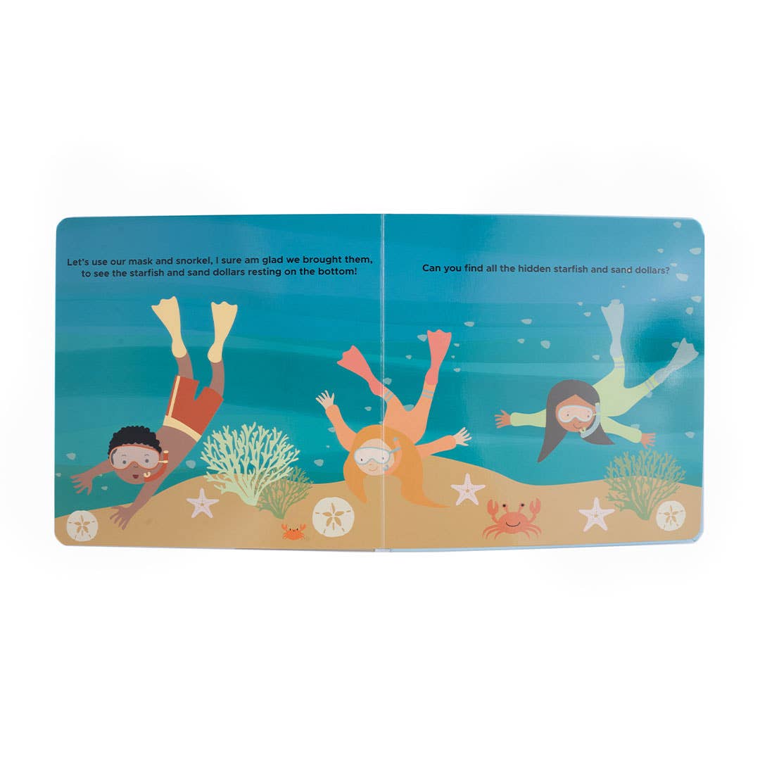 Emerson and Friends - Beach Day! Board Book - Lucy&