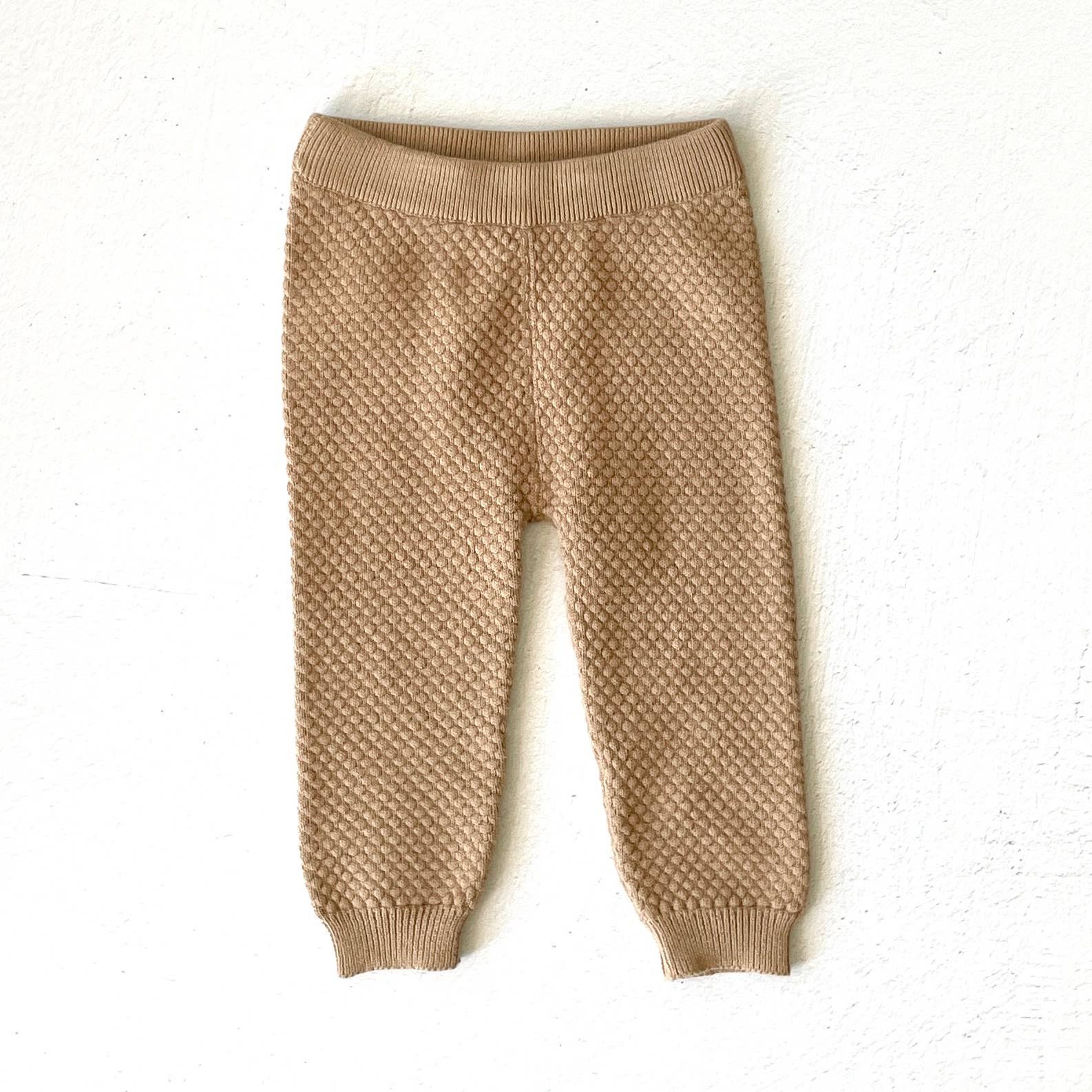 Viverano Organics - Milan Earthy Sweater Knit Baby Legging Pants Organic Cotton