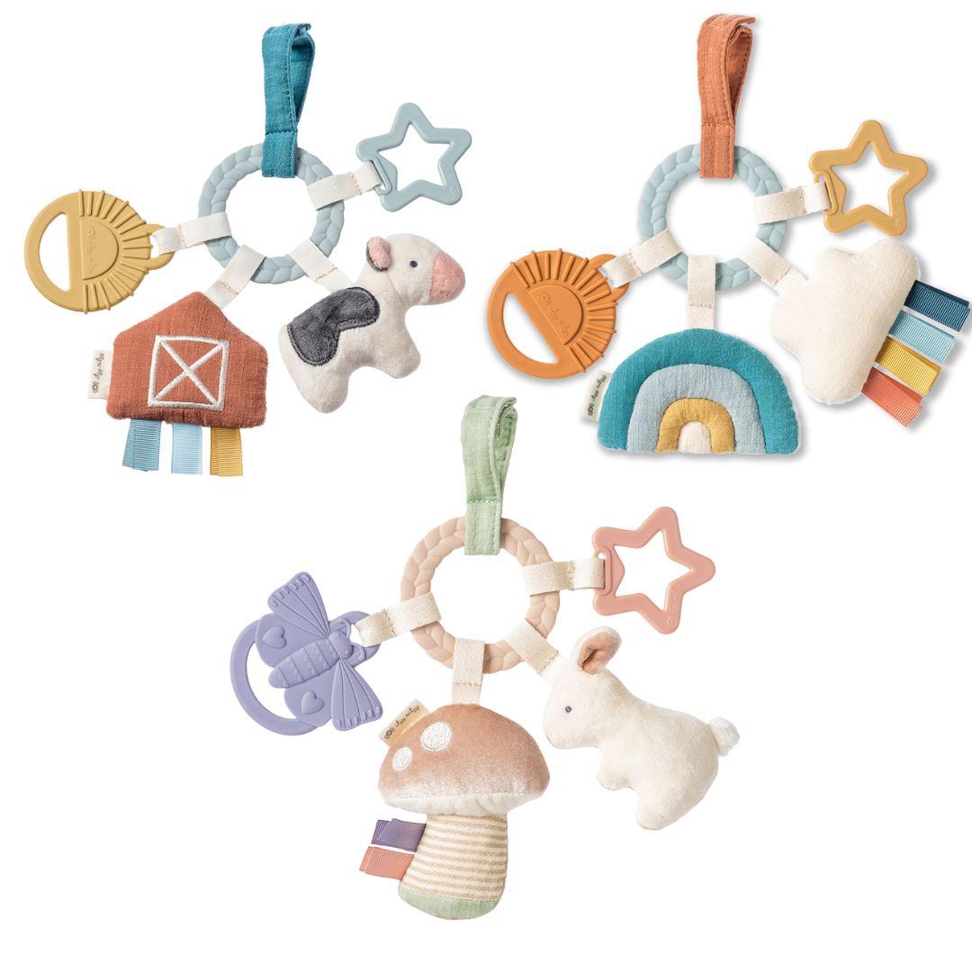 Itzy Ritzy - *NEW OPTION* Bitzy Busy Ring™ Teething Activity Toy
