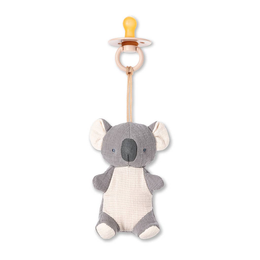 Itzy Ritzy - *NEW OPTIONS* Bitzy Pal Natural Rubber Pacifier & Plush