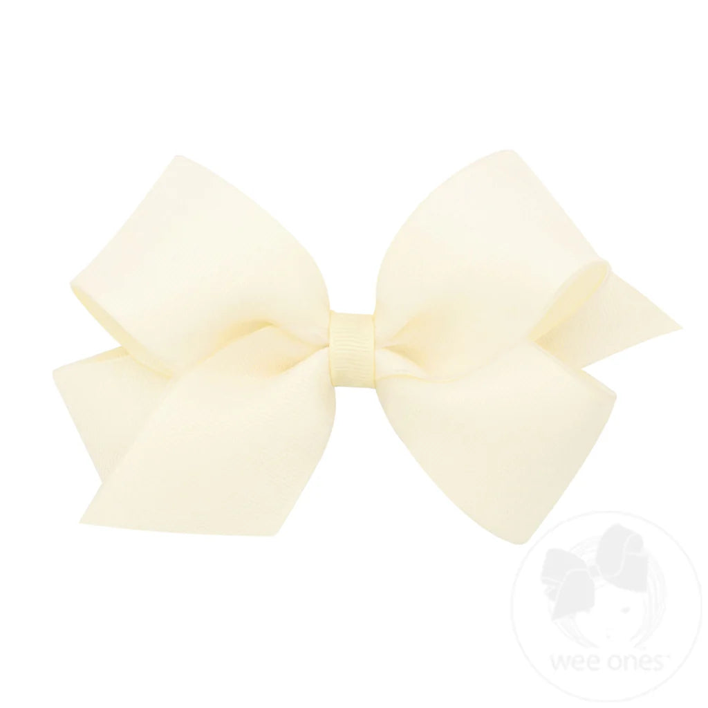 Wee Ones - Medium Organza Bow