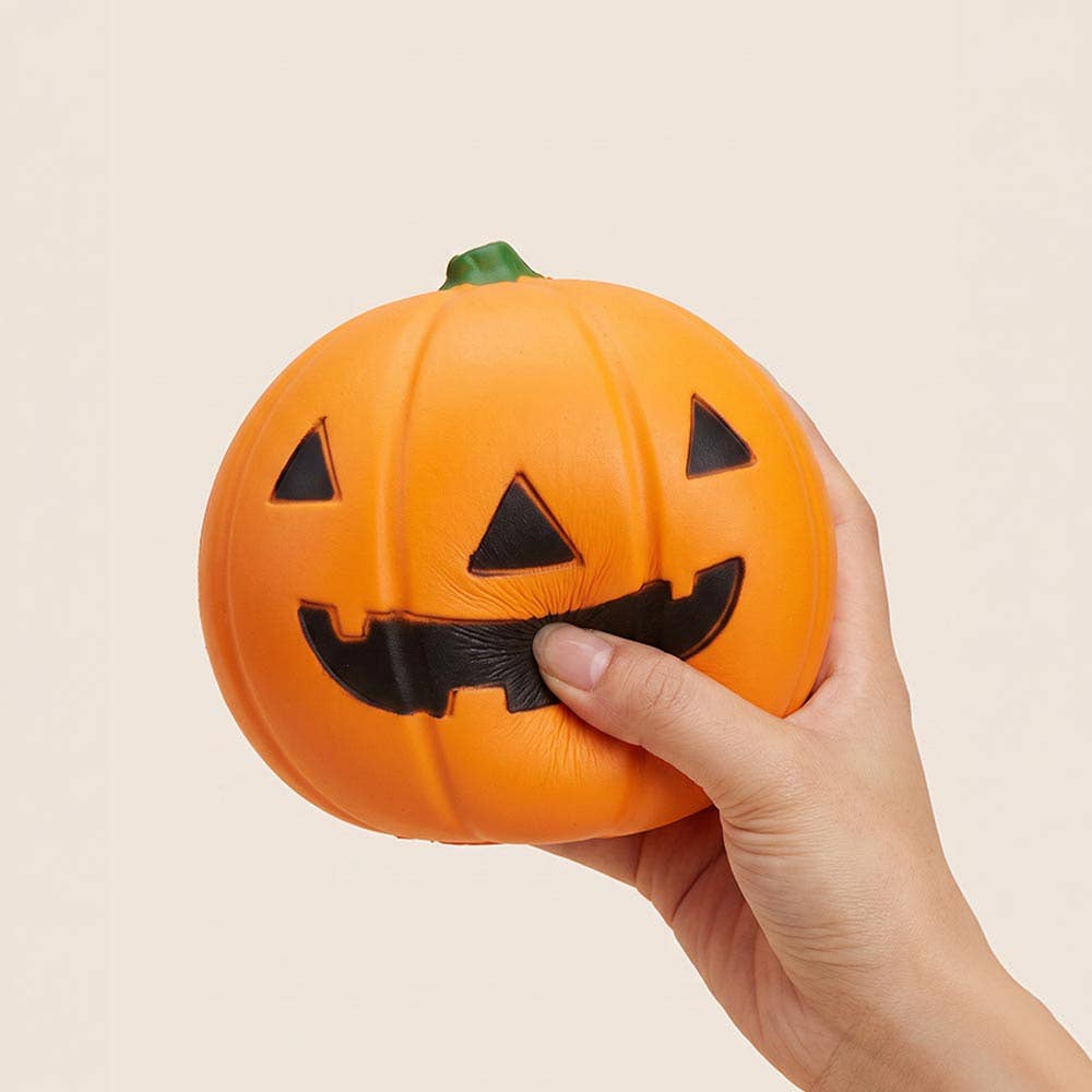 Sensibling Corp - Jumbo Halloween Pumpkin Squeeze Squishy Stress Relief Toy