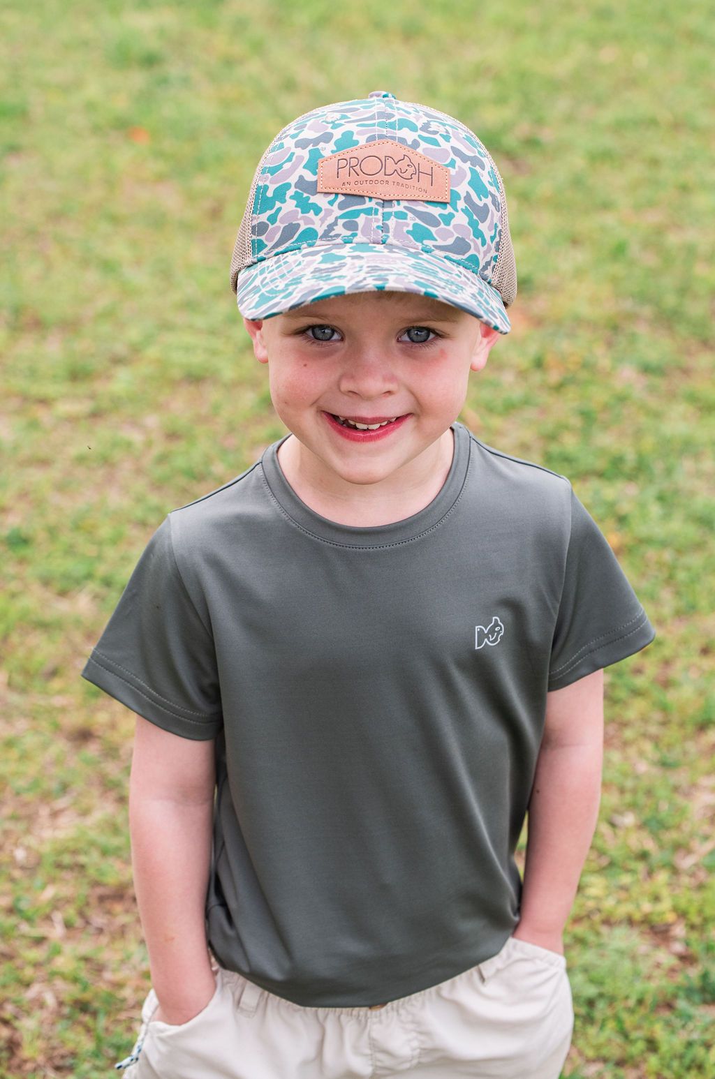 Prodoh - Kids Trucker Cap - Neutral Break Point Camo