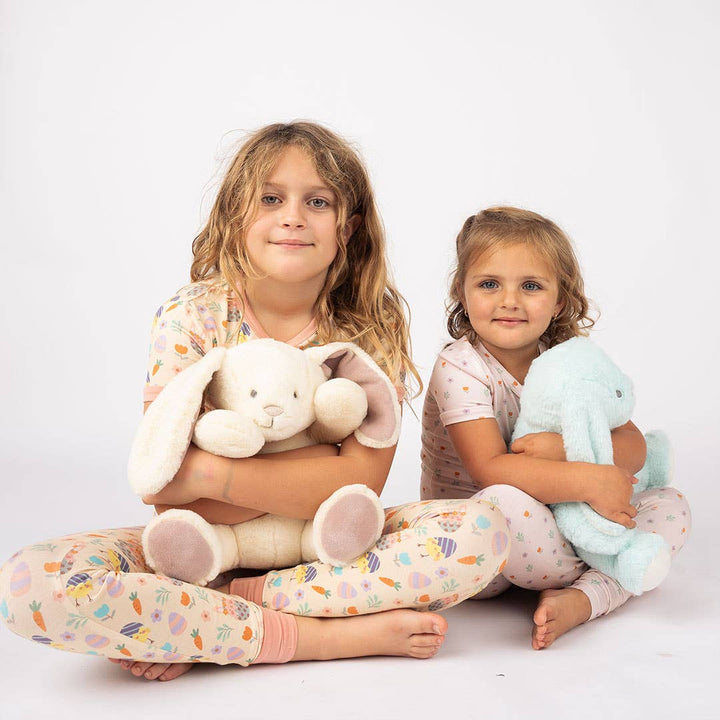 Emerson and Friends - Easter Bunny Stuffed Animal - Blue, Lucy&
