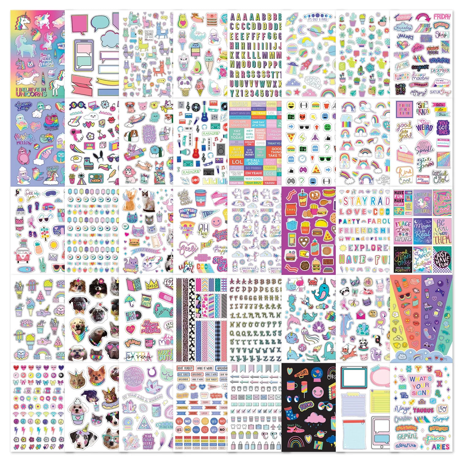 Fashion Angels - 1000+ Totes Adorbs Sticker Book