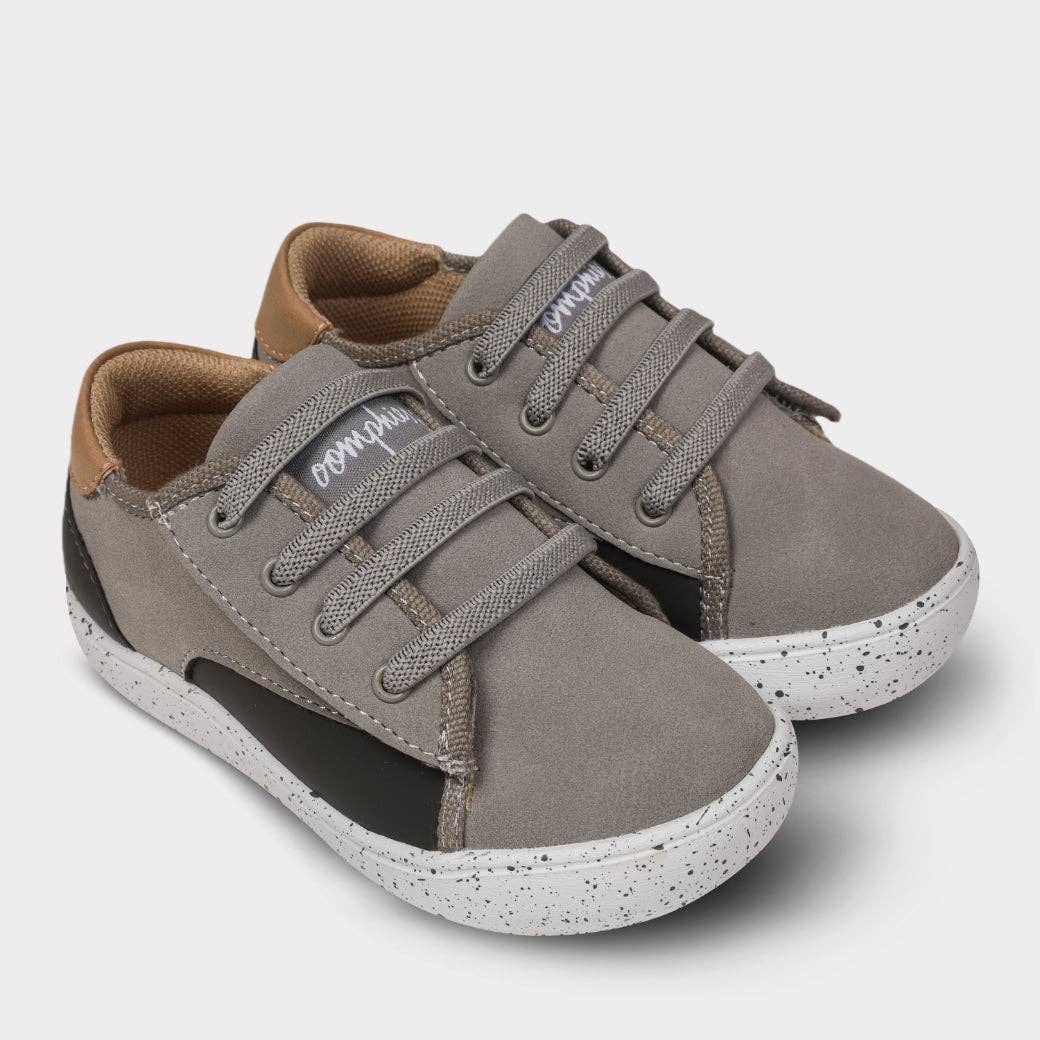 Oomphies - Ash Boys Hook & Loop Shoe