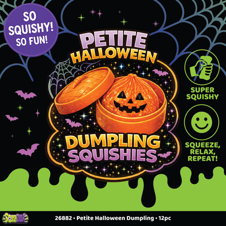 Novelty Brands - Fun Doh Petite Spooky Halloween Squishy Dumpling
