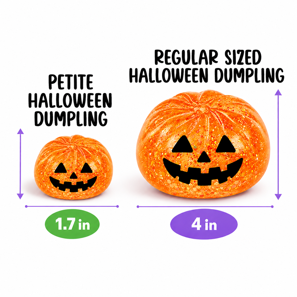 Novelty Brands - Fun Doh Petite Spooky Halloween Squishy Dumpling