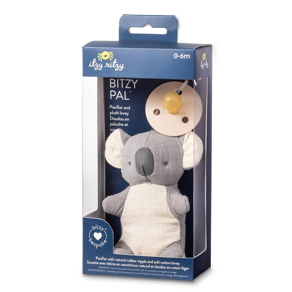 Itzy Ritzy - *NEW OPTIONS* Bitzy Pal Natural Rubber Pacifier & Plush
