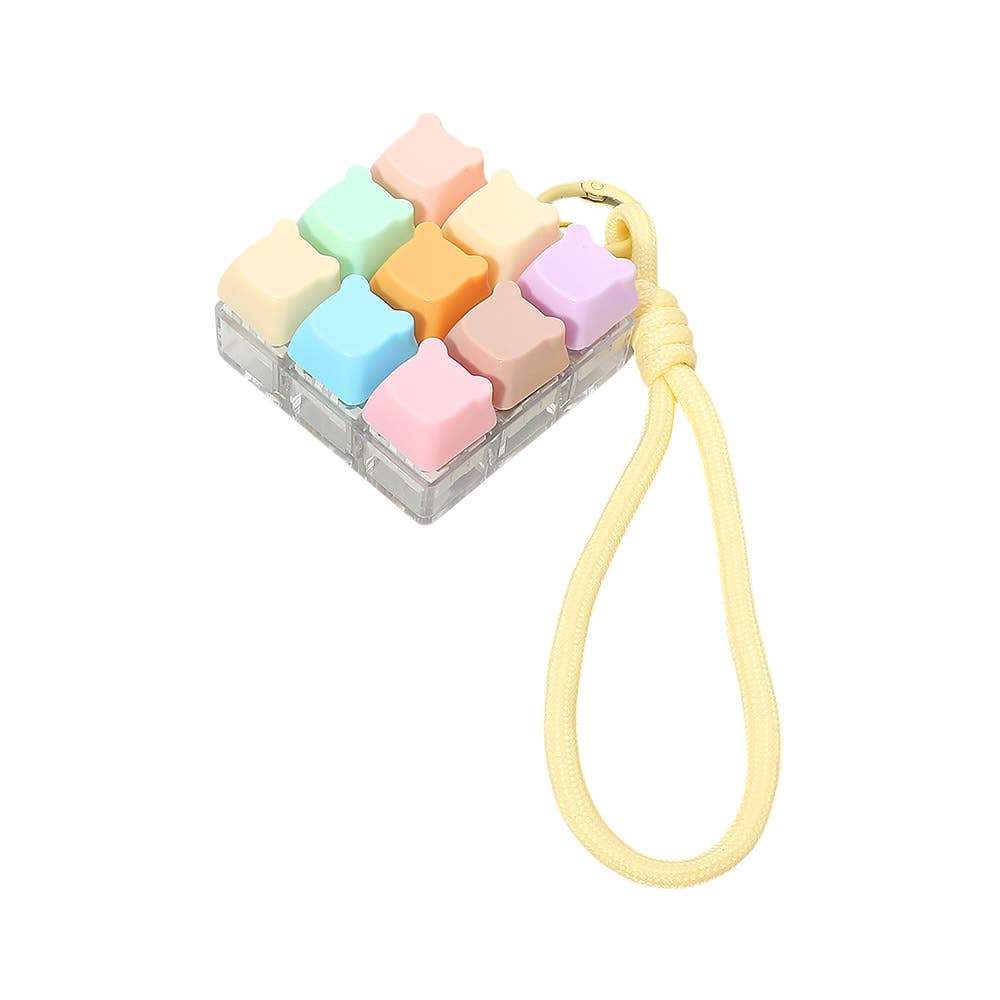 Sensibling Corp. - Stress Relief Cube Keyboard Bag Charm