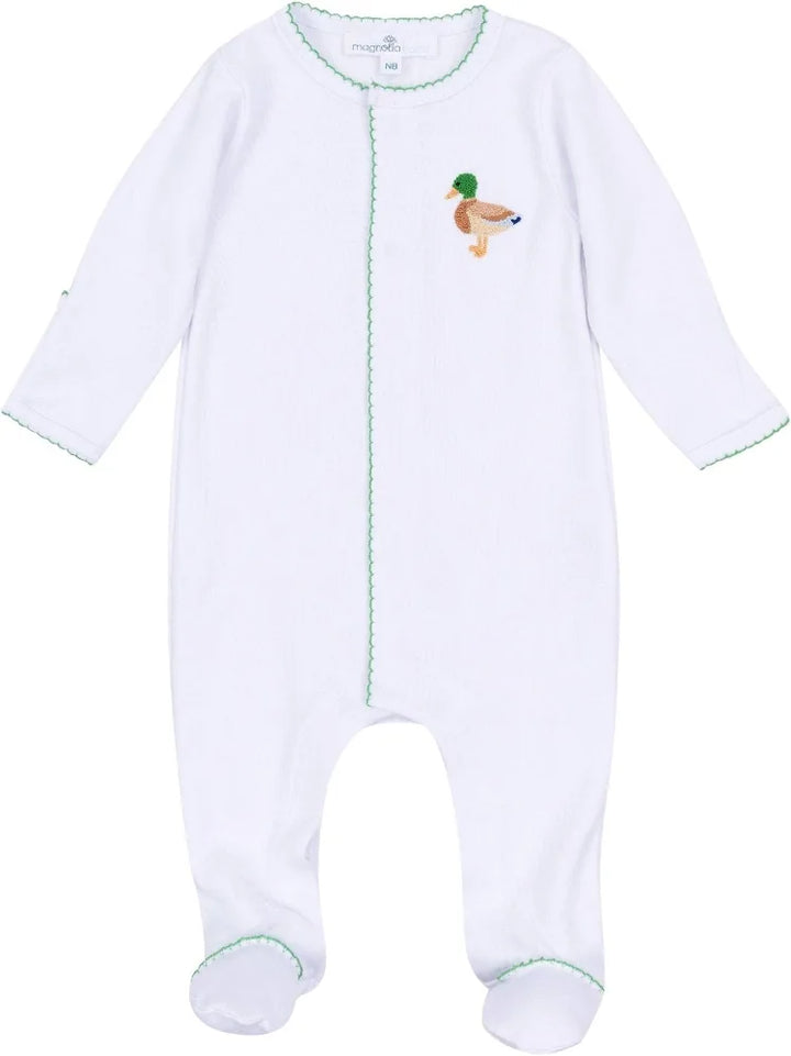 Magnolia Baby - Mallard Moments Footie - Green