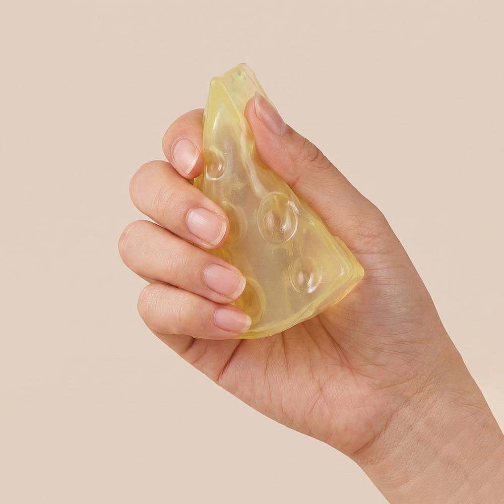 Vaseline Cheese Slice Squeeze Squishy Stress Relief Toy