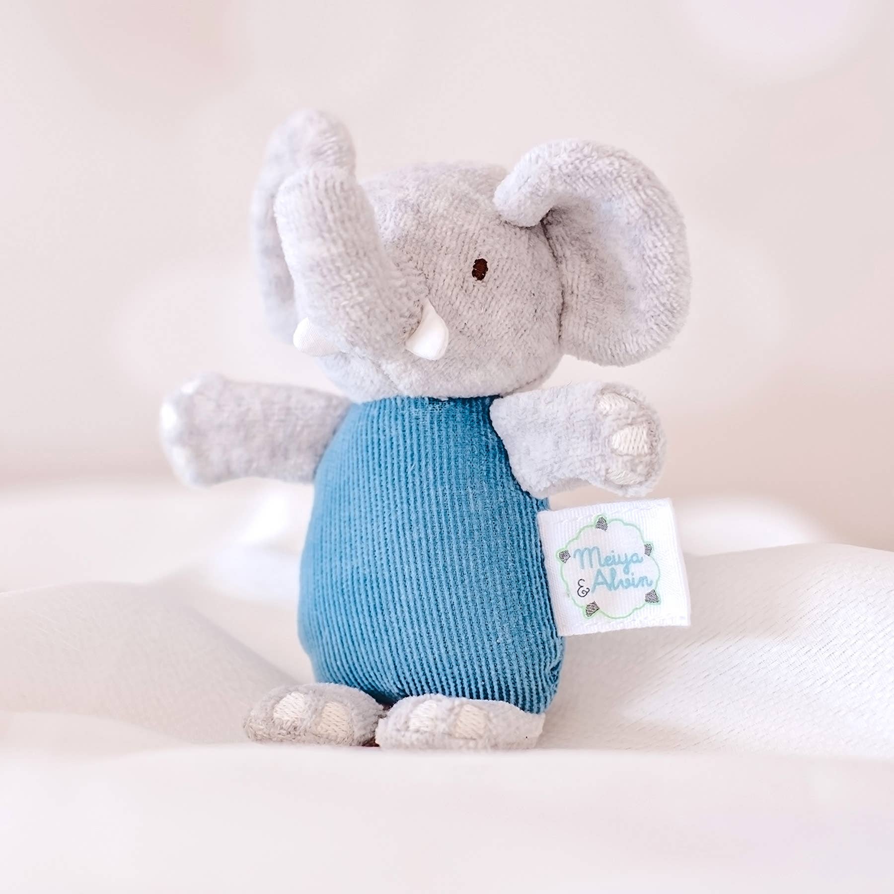 Tikiri Toys LLC - Alvin the Elephant Tag Along Pram Toys