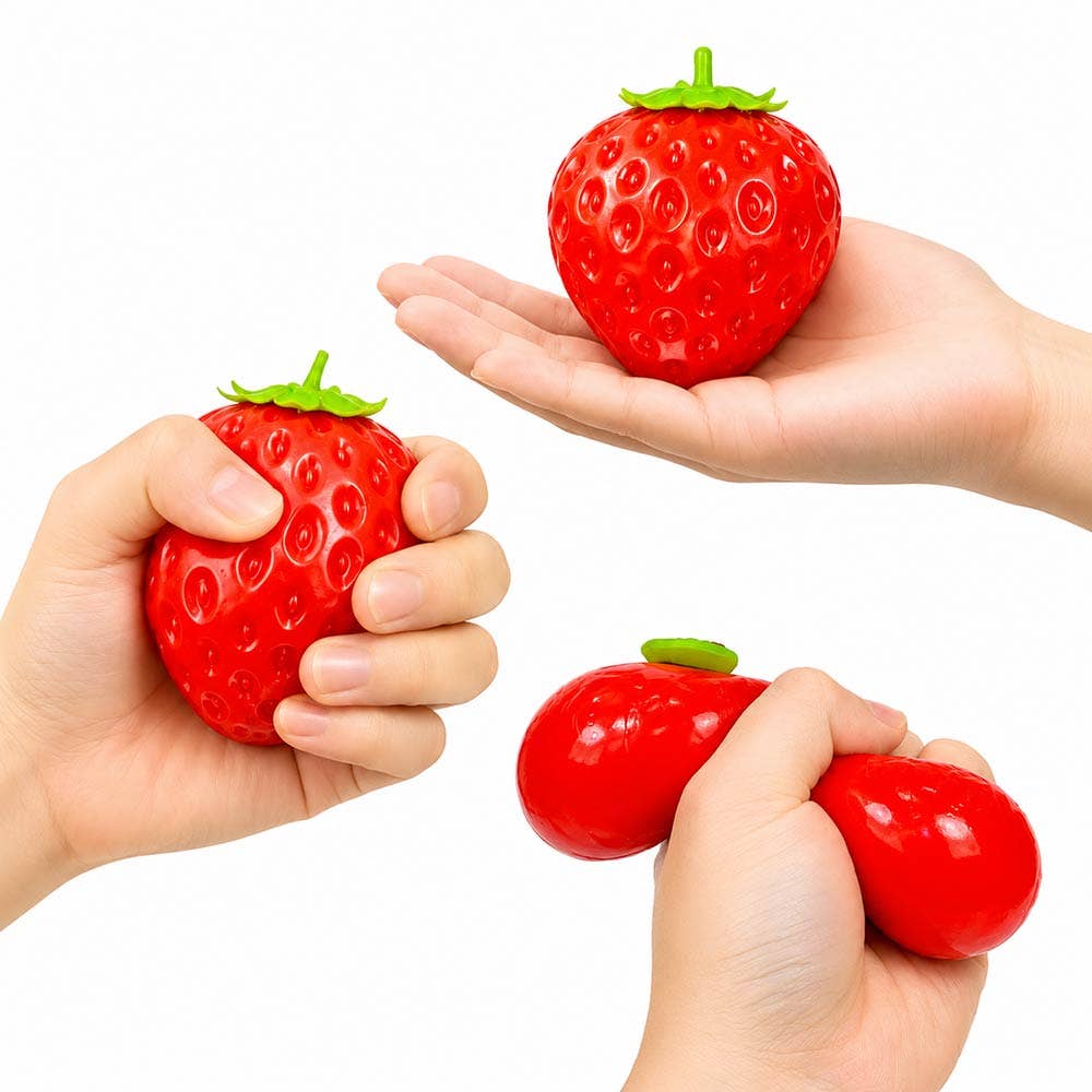 Sensibling Corp. - Strawberry Squeeze Squishy Stress Relief Toy