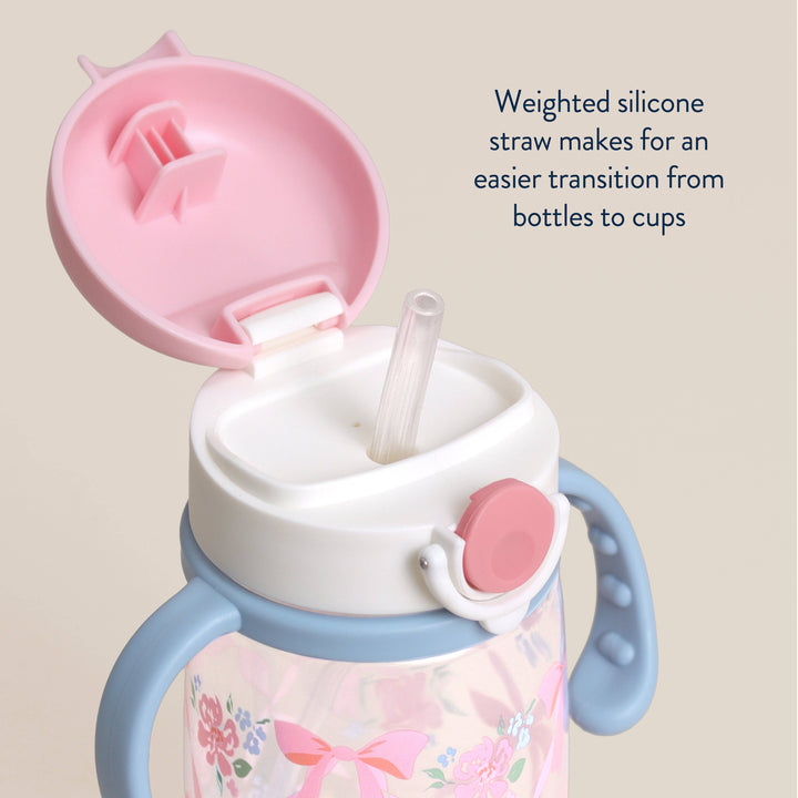 Itzy Ritzy - Itzy Sips™ - Straw Cup With Snap-Close Lid