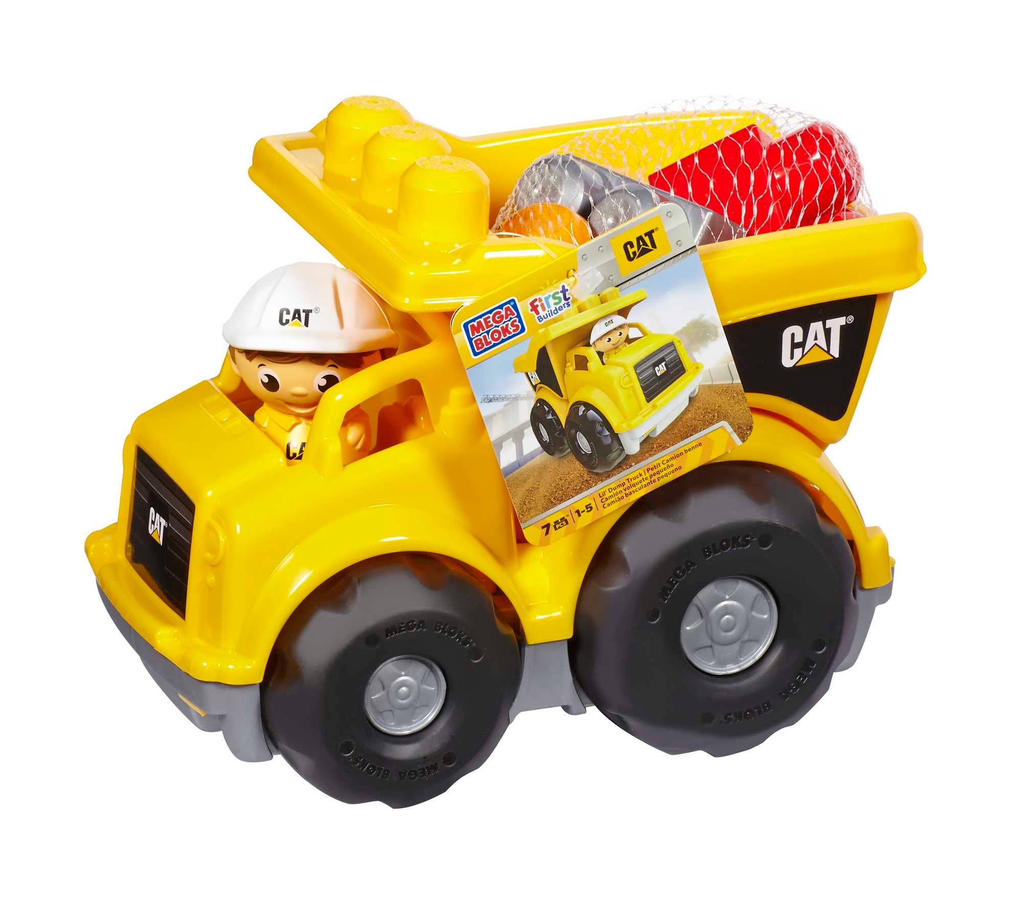 Toysmith - MEGA™ Bloks CAT Lil' Dump Truck