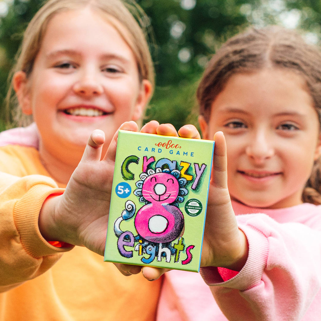 eeBoo - Crazy Eights Playing Cards