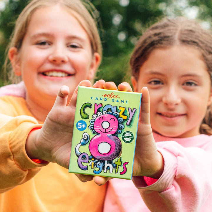 eeBoo - Crazy Eights Playing Cards