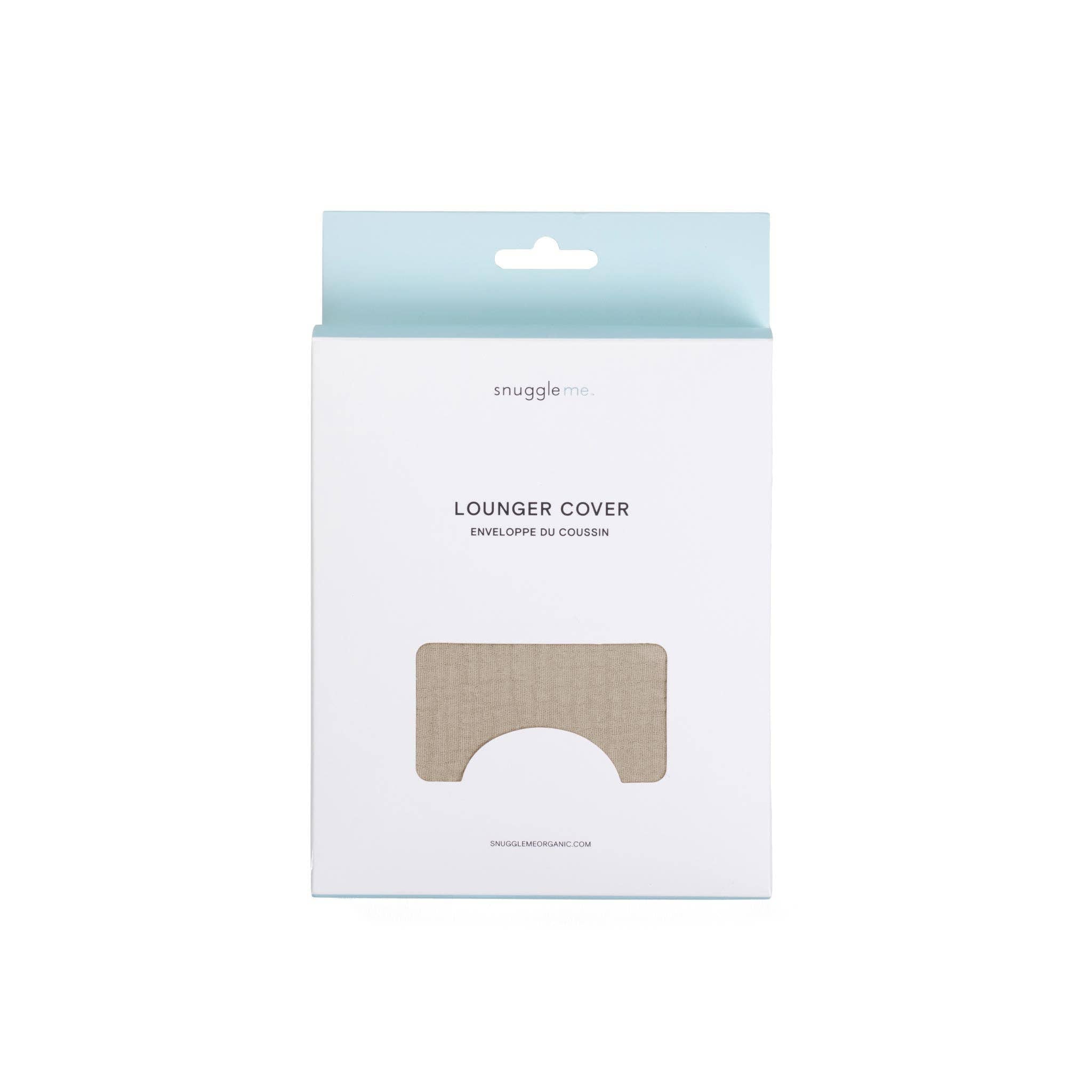 Snuggle Me Organic - Lounger Curve Muslin Cover | Birch
