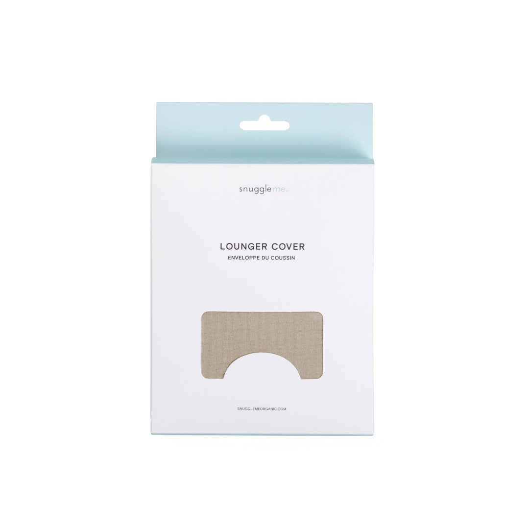 Snuggle Me Organic - Lounger Curve Muslin Cover | Birch