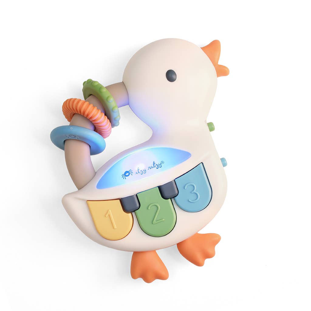 Itzy Ritzy - Bitzy Tunes™ Goose - Light-up Interactive Piano Toy