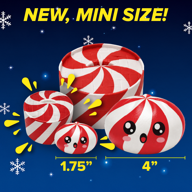 Novelty Brands - Fun Doh Petite (Mini) Squishy Christmas Dumplings Toy